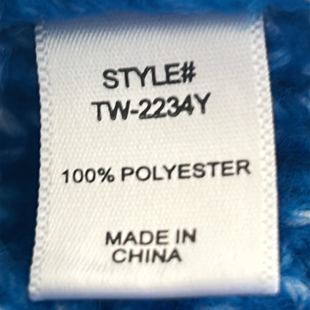 Zenana Ribbed Shaker Knit Sweater L Blue White Pullover
Casual Career - Picture 11 of 12